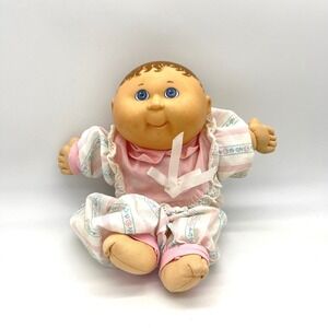Vintage 1992 Cabbage Patch Kids Doll Blue Eyes Teeny Tiny Premie